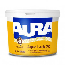 Лак Eskaro Aura Aqua Lack 70, 2,5л
