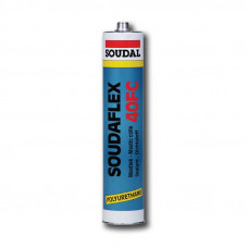 Полиуретановый клей-герметик Soudal SoudaFlex 40FC серый